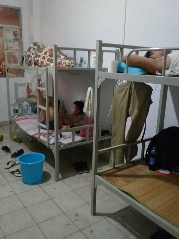 Beds 15 yuan a night