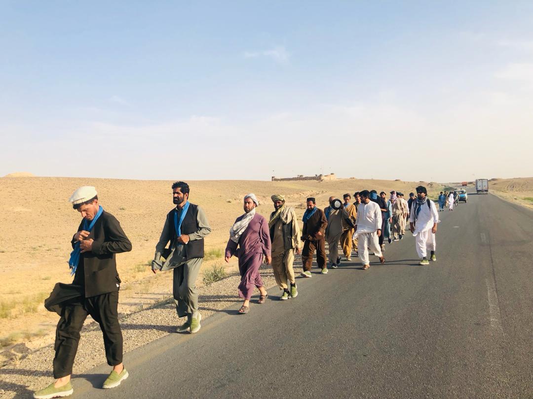 Marcia per la pace in Afghanistan