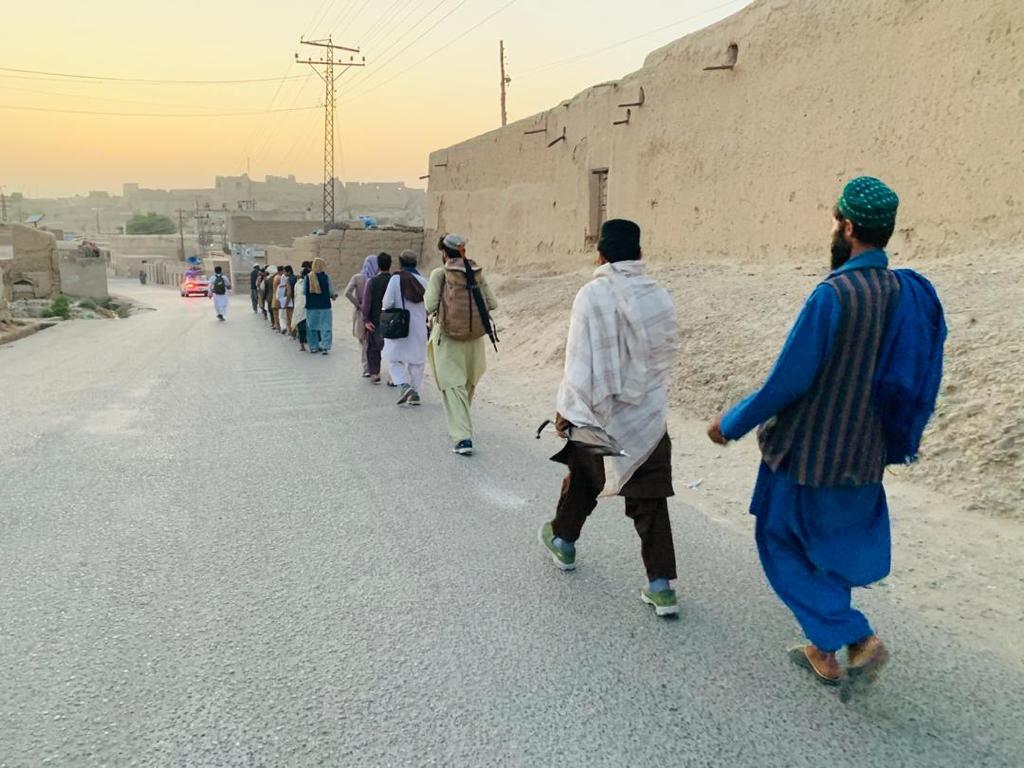 Marcia per la pace in Afghanistan