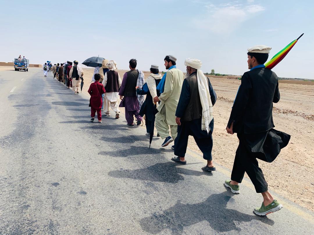 Peace March in Afghanistan