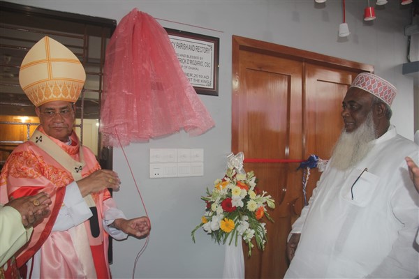 The new Divine Mercy Church on the outskirts of Dhaka