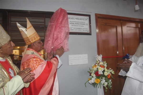 The new Divine Mercy Church on the outskirts of Dhaka