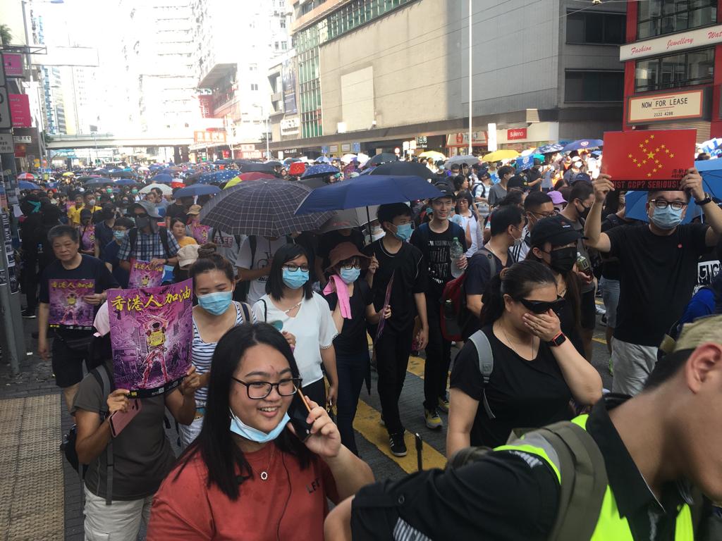 Demonstration in Hong Kong September 15, 2019