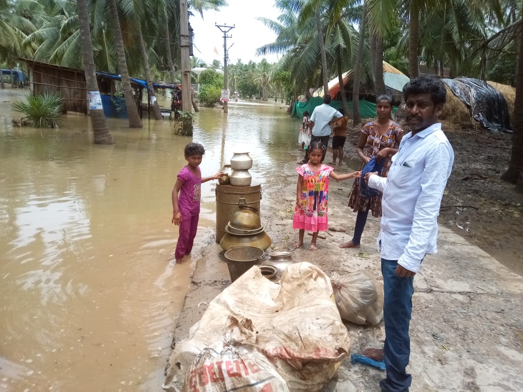 Caritas India flood relief work