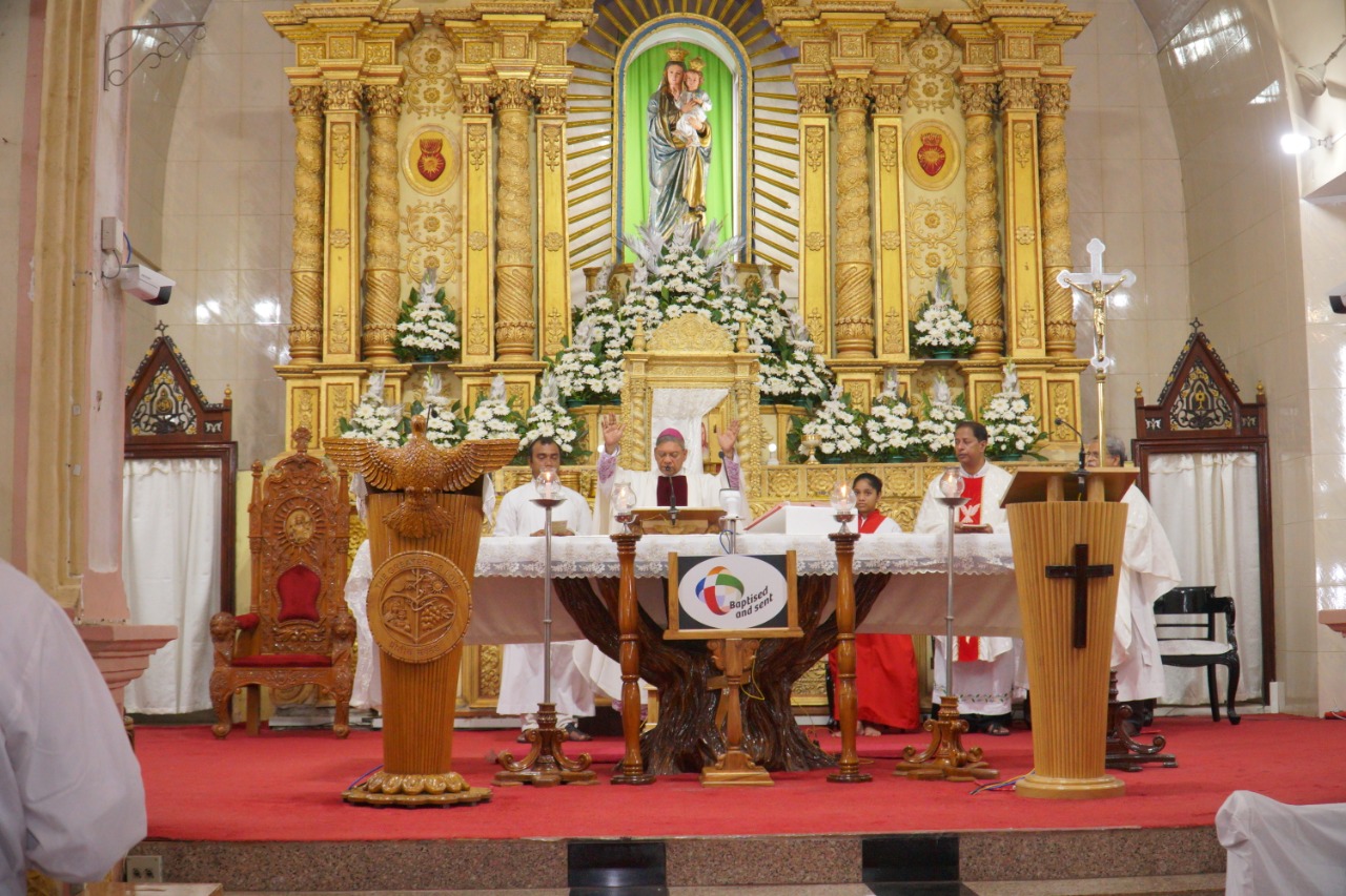 Inaugural Mass of the Extraordinary Missionary Month, Vasai Archdiocese
