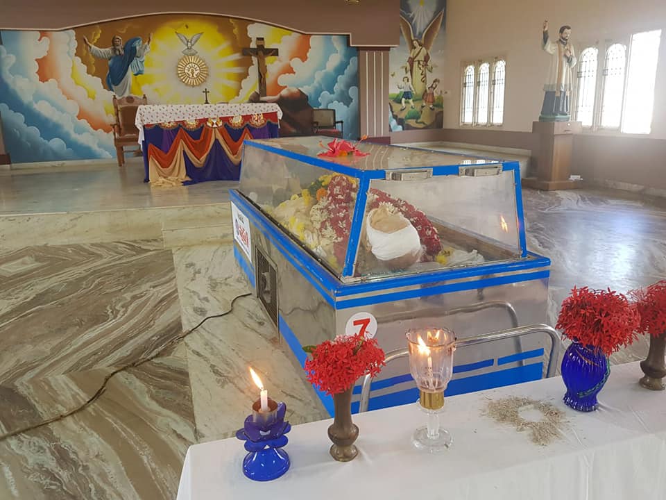 Funerali di padre Antonio Grugni