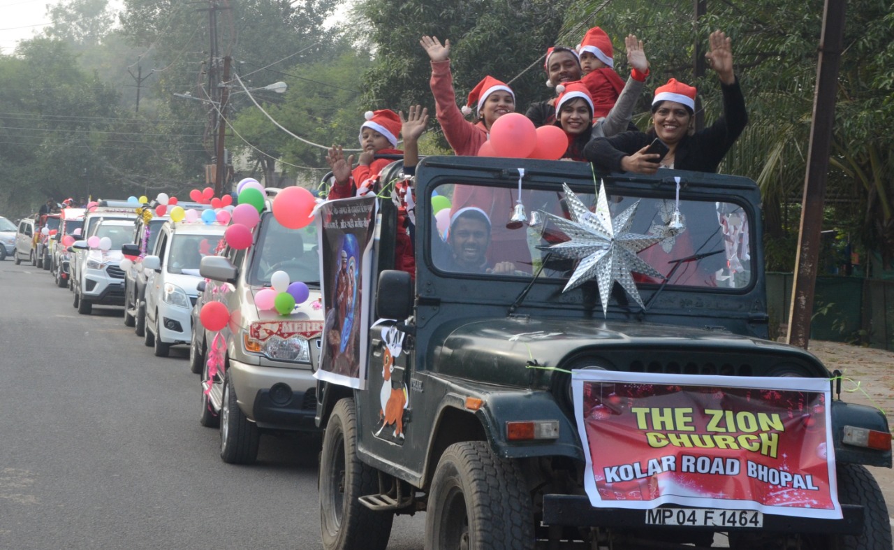 Christmas Rally in Bhopal