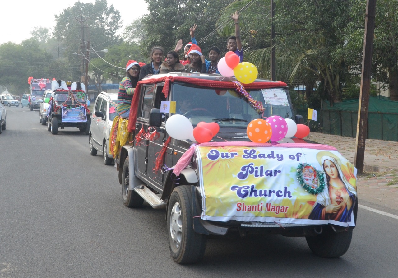 Christmas Rally in Bhopal
