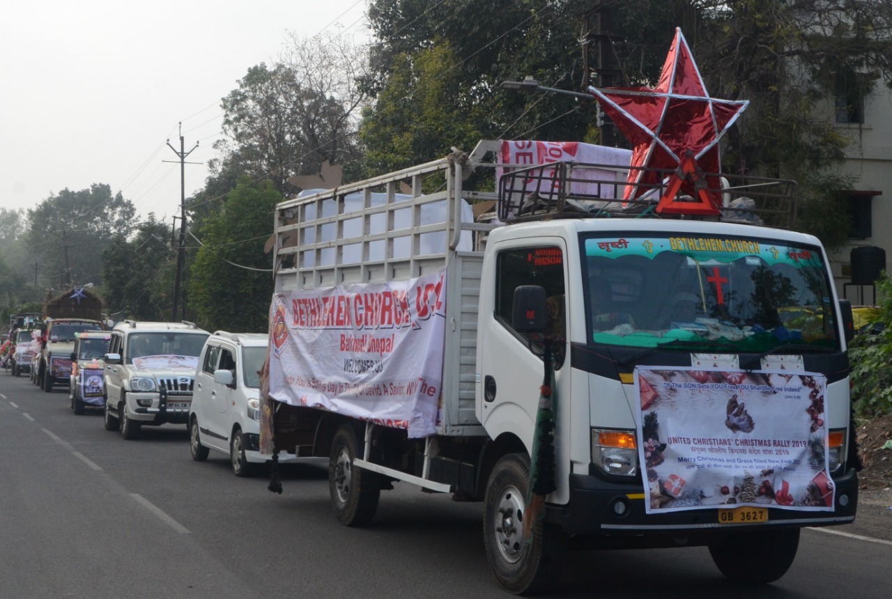 Christmas Rally in Bhopal