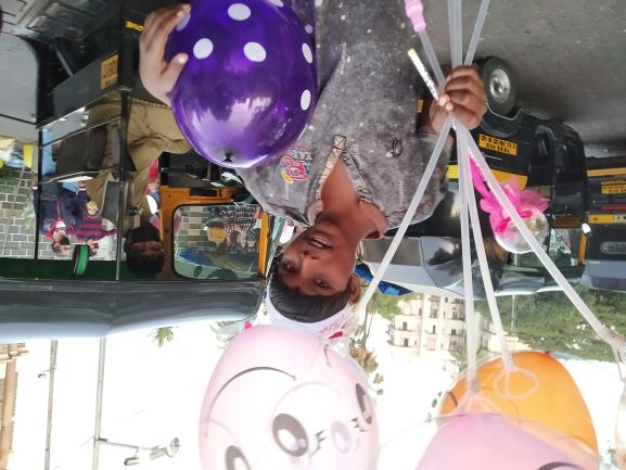 Relief for children in Bandra