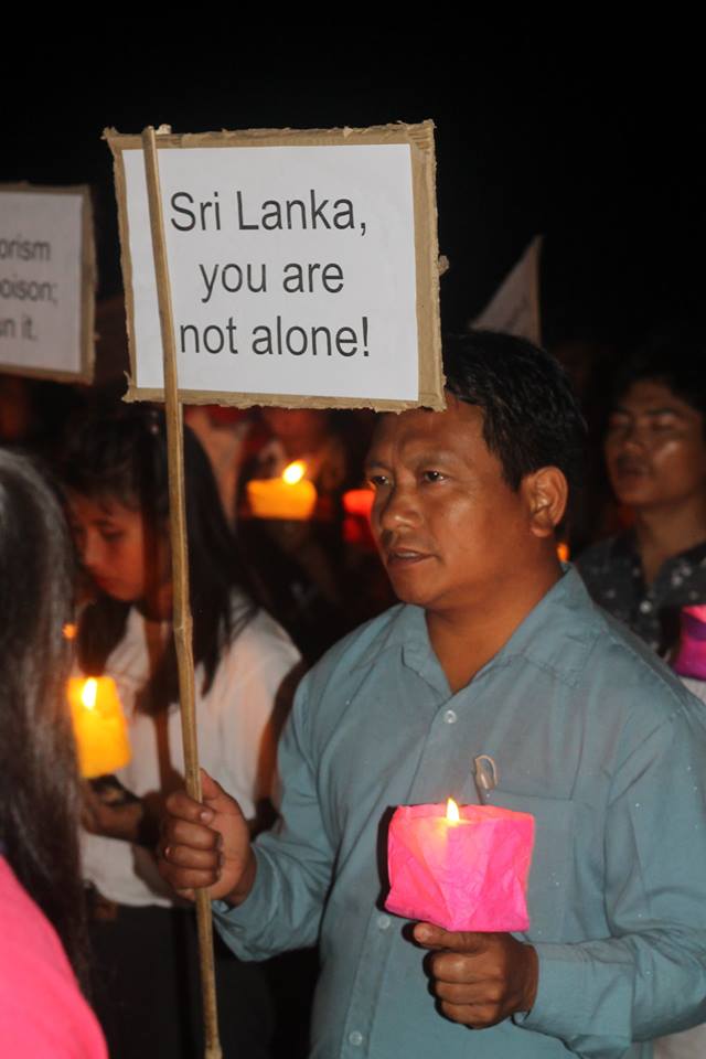 Arunachal Pradesh, cattolici indiani pregano per le vittime dello Sri Lanka