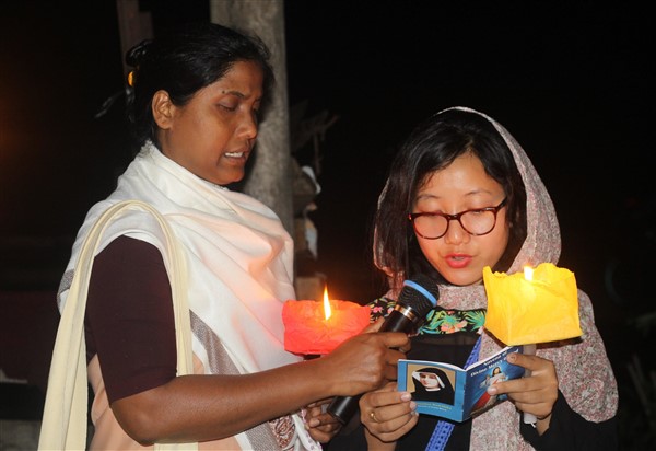 Arunachal Pradesh, cattolici indiani pregano per le vittime dello Sri Lanka