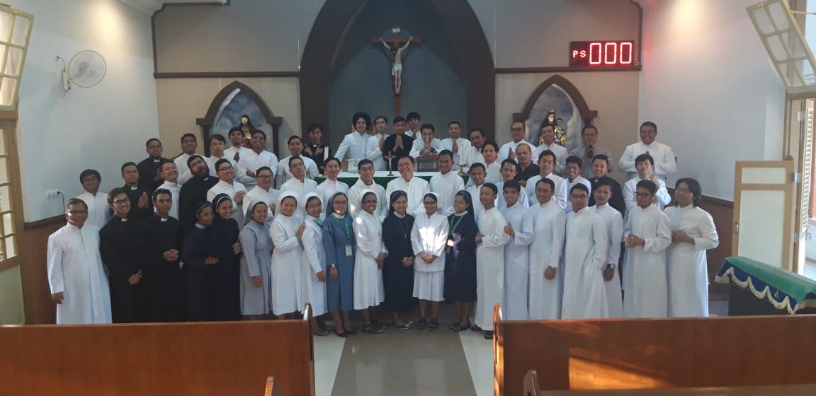 Workshop for seminarians in Ambarawa, Central Java