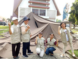 Suore in missione umanitaria a Central Sulawesi