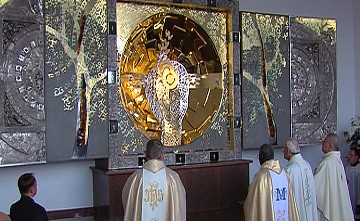 Altar of adoration called âThe Star of Kazakhstanâ in Ozyornoye