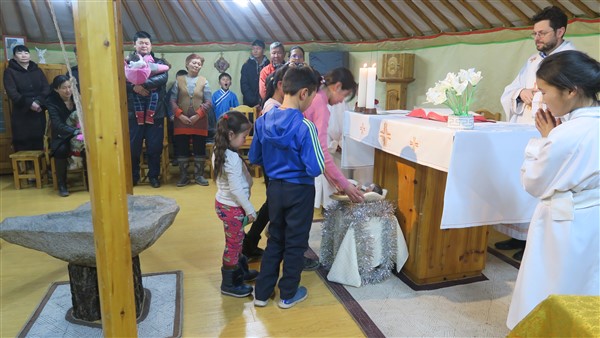 Natale in Mongolia