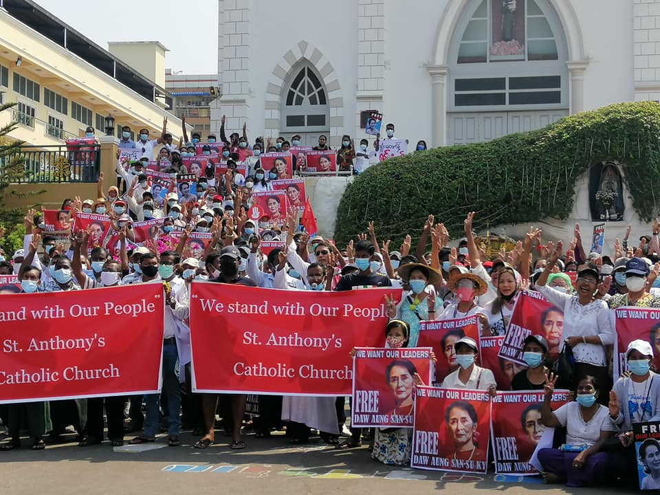 Myanmar coup protests continue