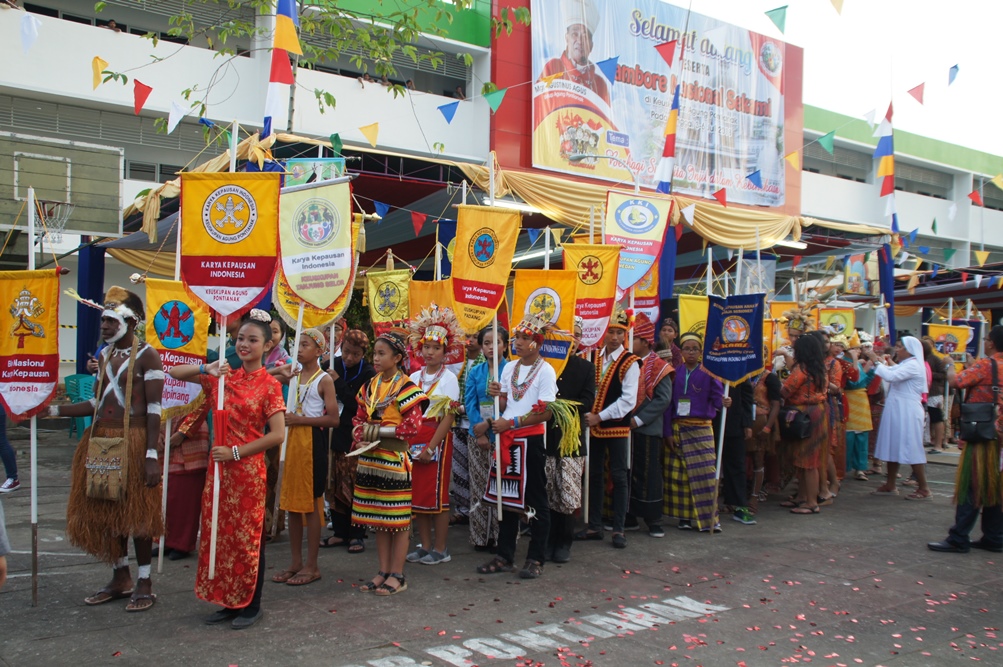Raduno nazionale dei Giovani missionari a Pontianak (West Kalimantan)