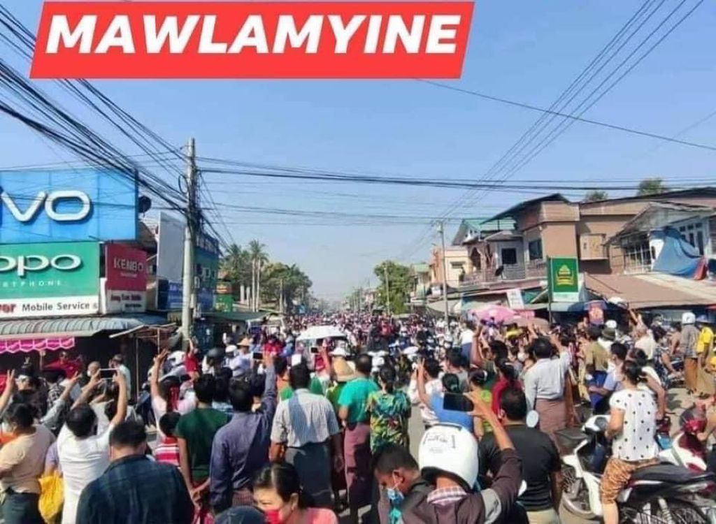Protests in Myanmar