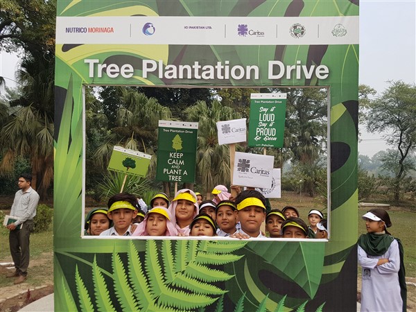 Caritas Pakistan pianta 700mila alberi
