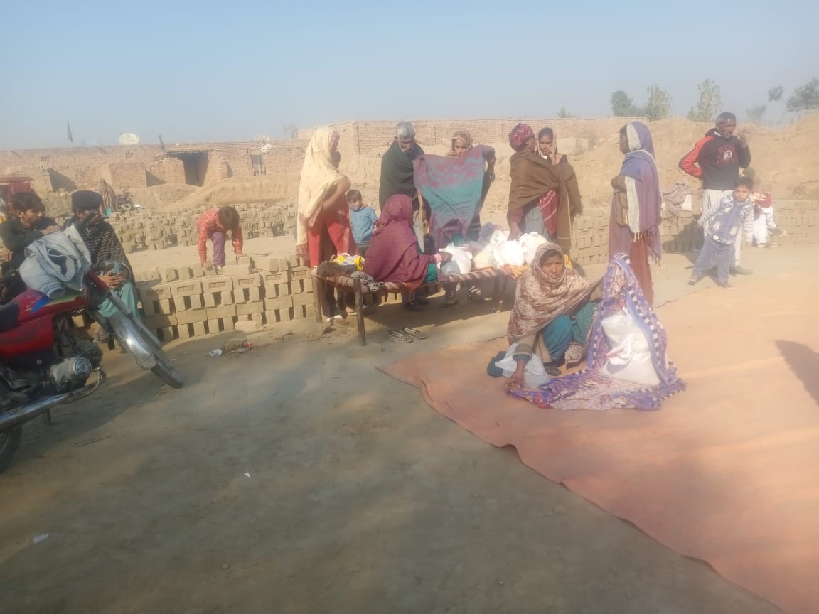 Malikpur: Helping unemployed brick factory workers 