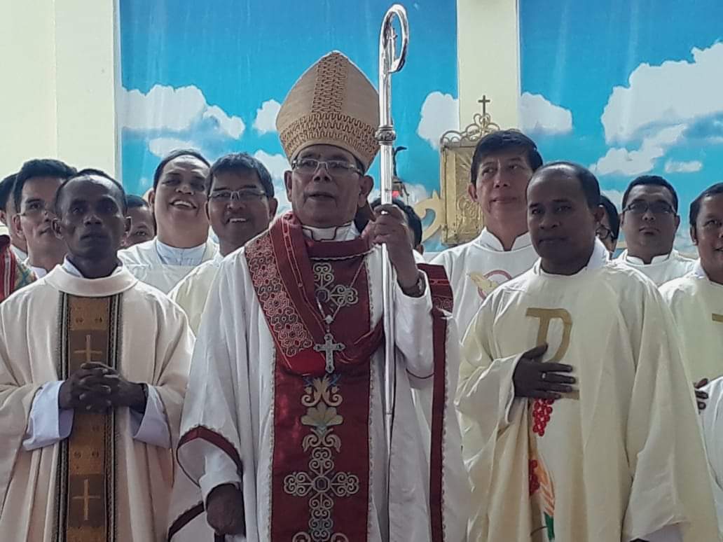 Priestly ordination in St. Ignatius Loyola Parish Church (Padang Diocese) - 02