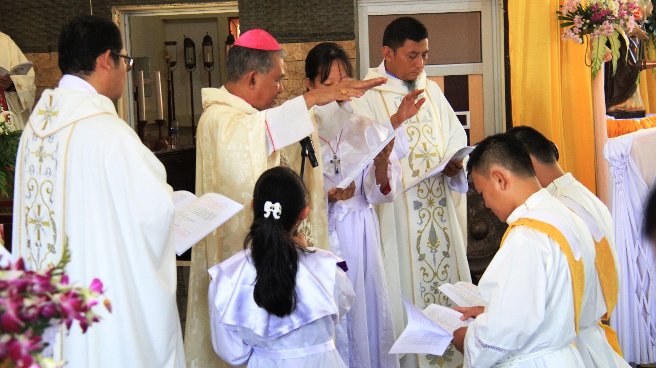 Priestly ordination in St. Josephâs Parish Church (Pontianak Archdiocese) - 01
