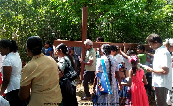 Via Crucis di Quaresima in Sri Lanka