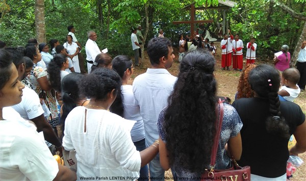 Via Crucis di Quaresima in Sri Lanka