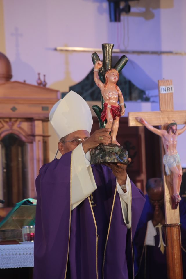 Colombo, Mass for the victims