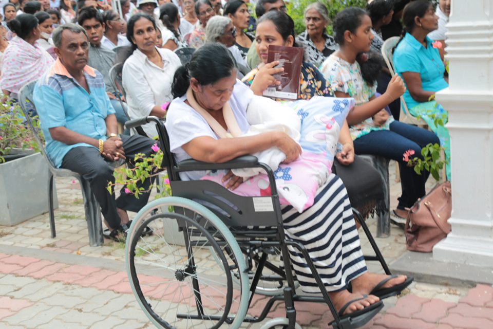 Colombo, Mass for the victims