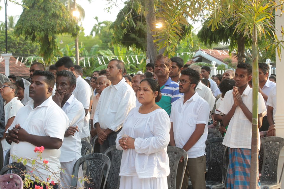 Colombo, Mass for the victims