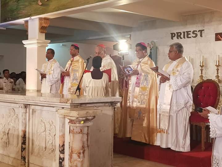 Colombo, riapre il santuario di santâAntonio dopo le stragi di Pasqua 