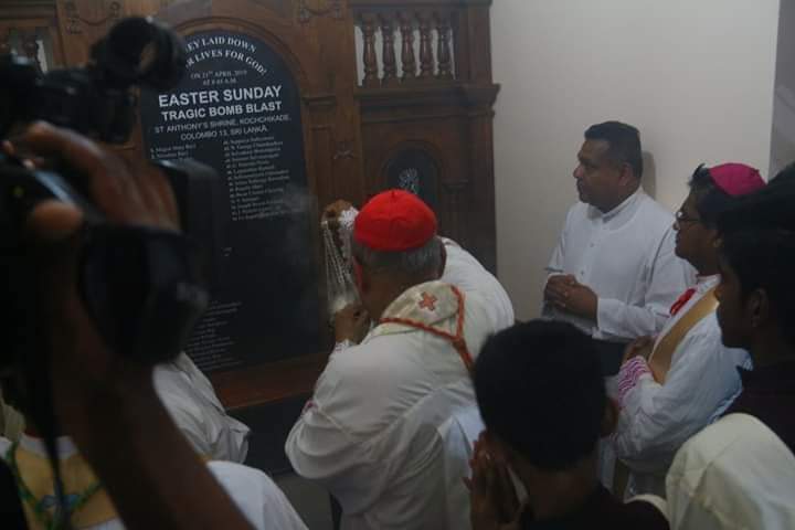 Colombo, riapre il santuario di santâAntonio dopo le stragi di Pasqua 