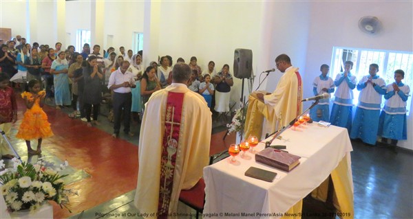 Pilgrimage to the National Shrine of Our Lady of Fatima in Sri Lanka