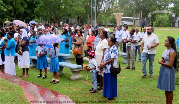Pilgrimage to the National Shrine of Our Lady of Fatima in Sri Lanka