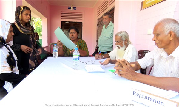A medical camp to build up religious harmony in Sri Lanka