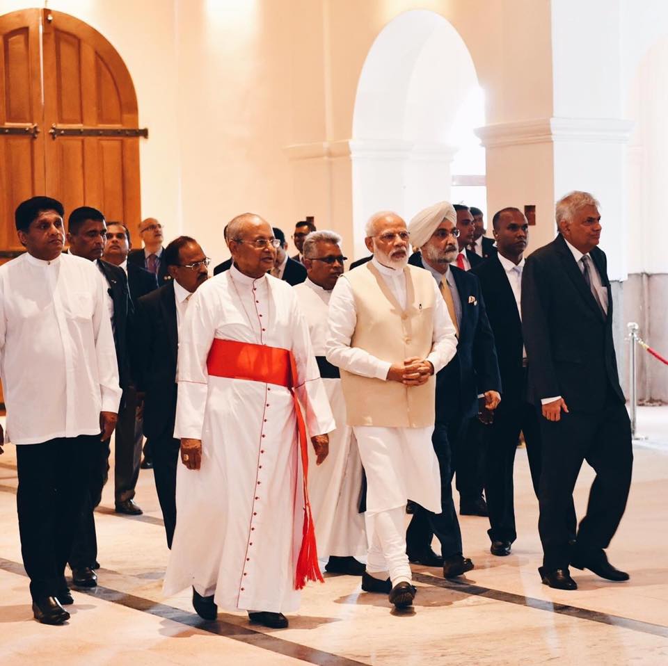 Modi visita lo Sri Lanka