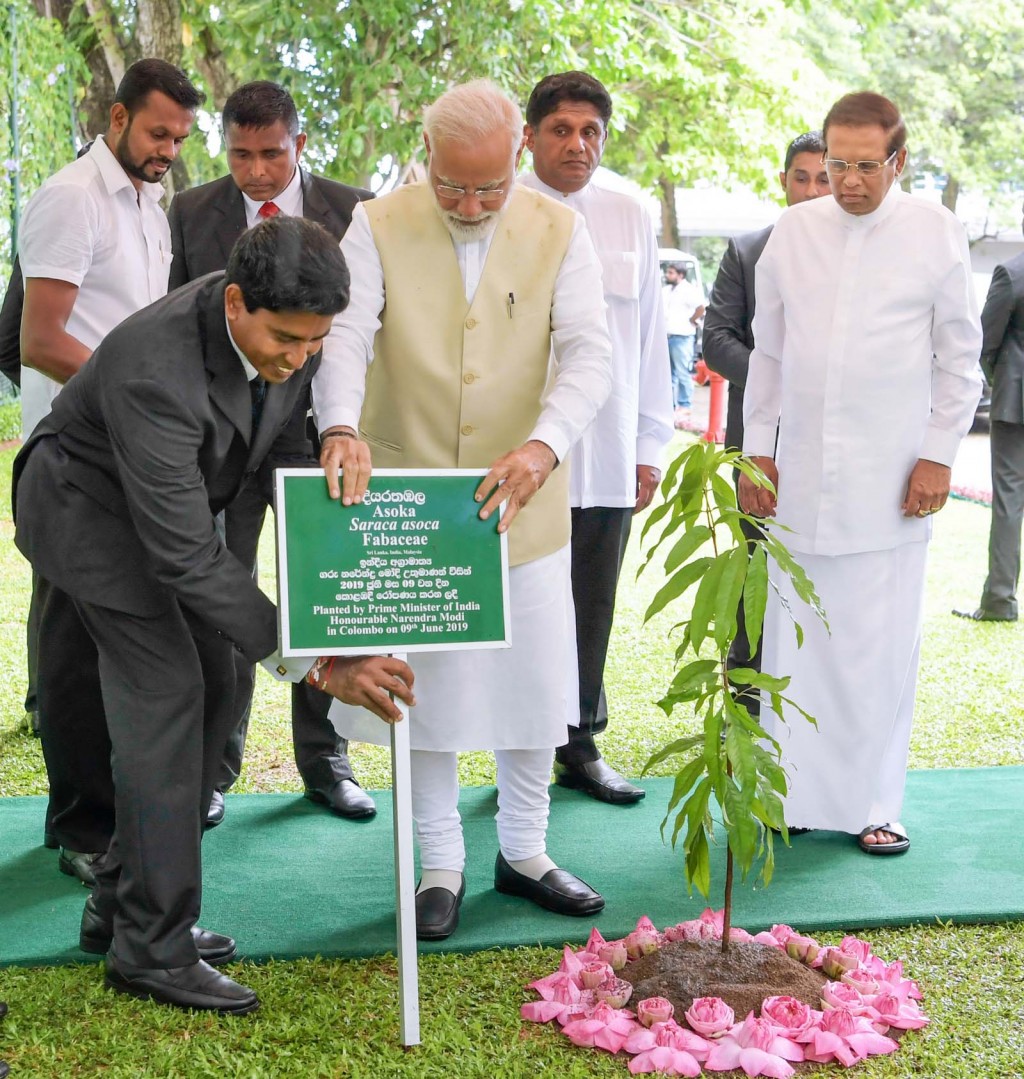 Modi visita lo Sri Lanka