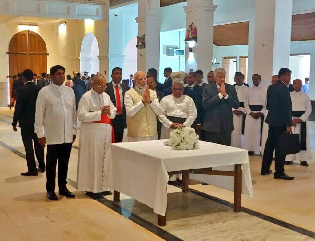 Modi visita lo Sri Lanka