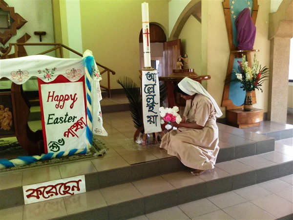 Battesimi di Pasqua a Gazipur, Dhaka