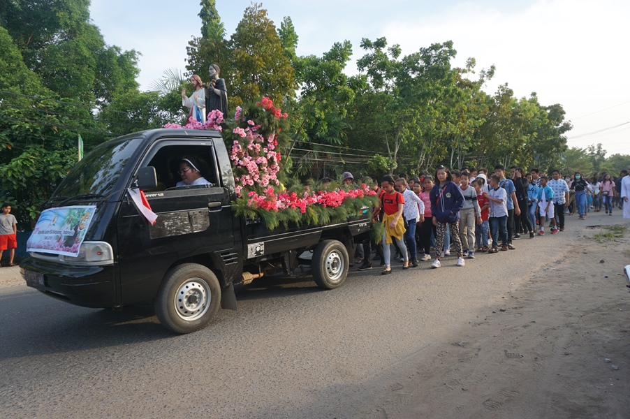 Celebrations for the 70th Anniversary of the Augustinian Sisters of Divine Mercy (OSA) in Ketapang