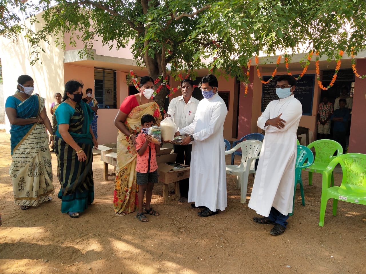 Tamil Nadu, Church helps Covid-19-affected population