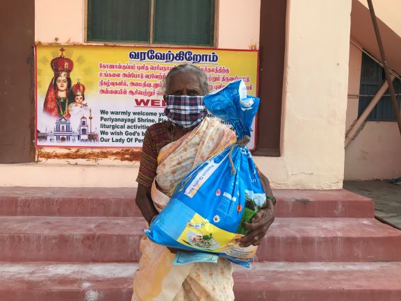 Tamil Nadu, Church helps Covid-19-affected population