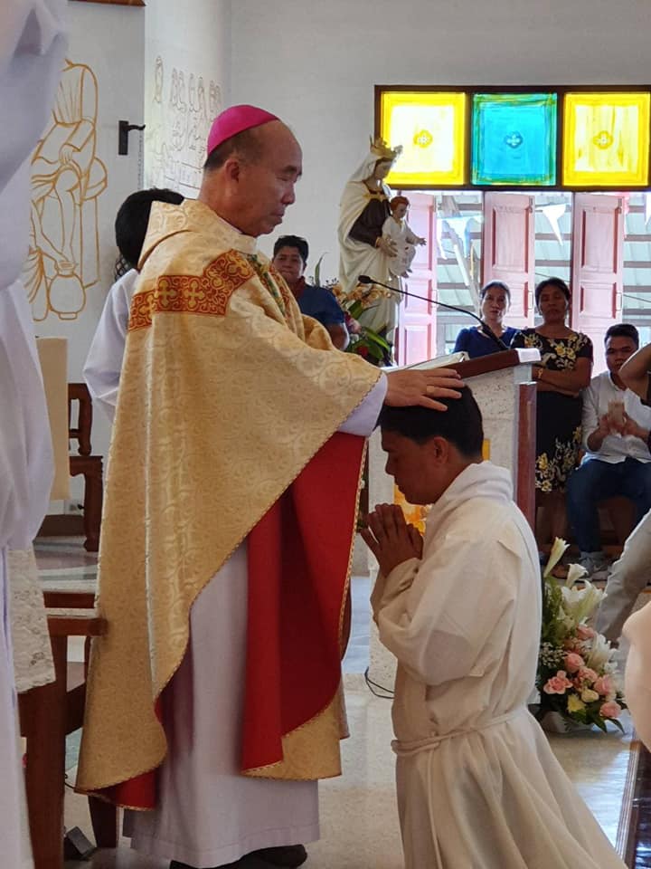 Ordination of a deacon from PIME in Ngao, Thailand