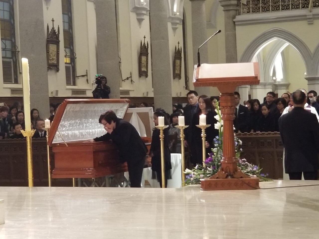 Funeral of the Hong Kong bishop