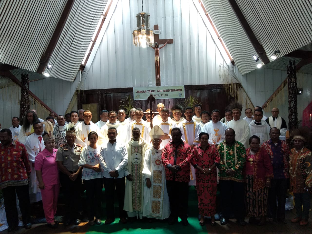 First priestly ordination of an Asmat native