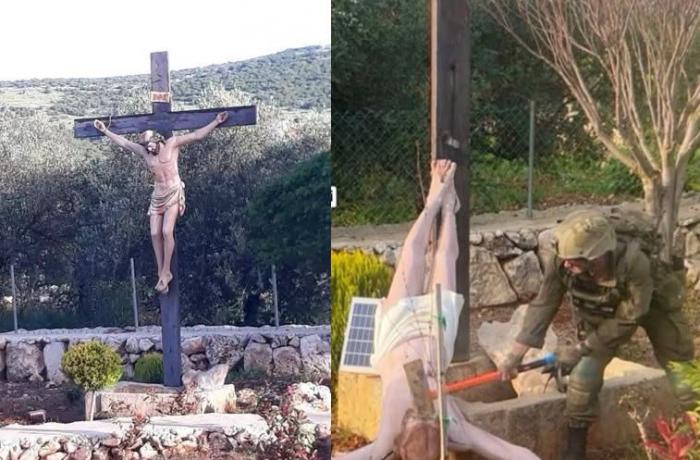 Yisca Harani urges help for a Maronite hospital after the desecration of Christ in Debel