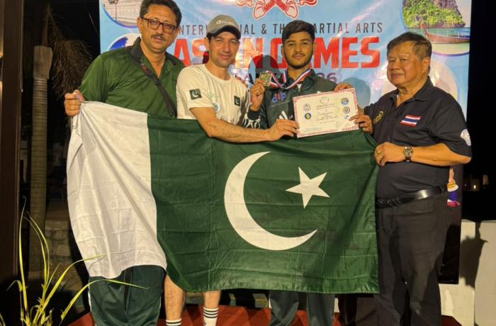 Danish Ajmal, a Pakistani Christian, Asian martial arts champion