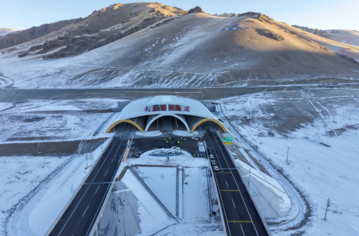 Beijing opens mega Central Asian trade tunnel in Xinjiang
